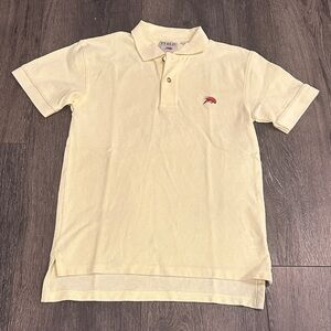 Perlis Light Yellow Kids Polo Shirt